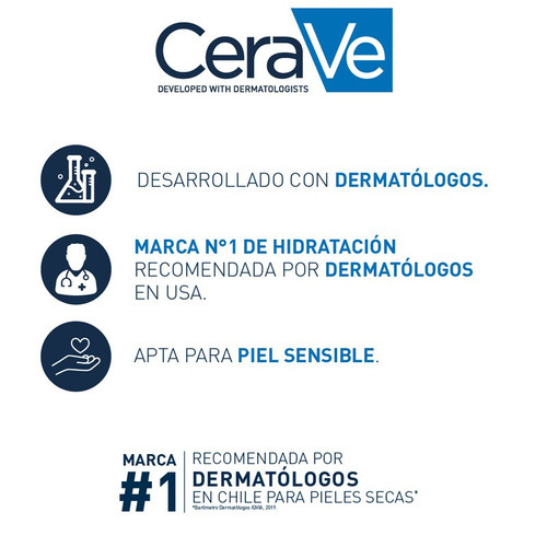 Imagen 8 de 8 de Crema De Manos Cerave 50 Ml Para Manos Secas Y Agrietadas Fragancia Neutro Tipo de envase Pote