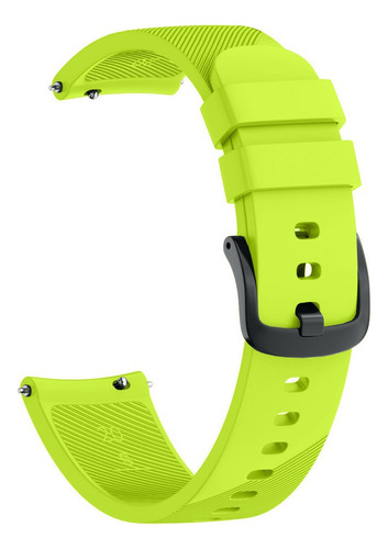 Case De Silicone + Pulseira Para Galaxy Watch Active 1 E 2 Cor Verde-limão