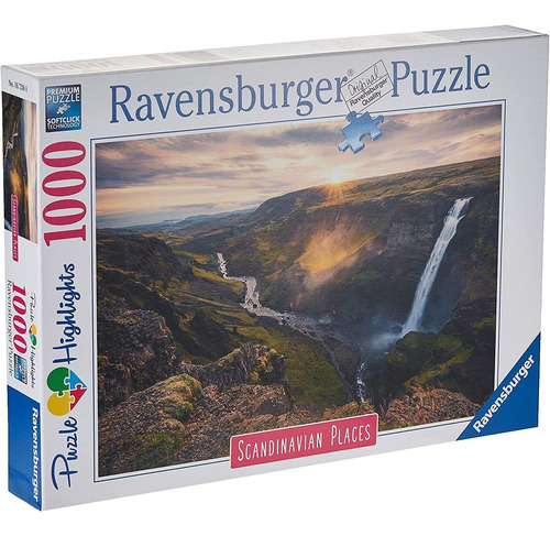 Rompecabezas Haifoss Auf Island1000p