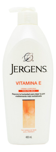 Jergens Crema Corporal Vitamina E Piel Seca 400ml 3c