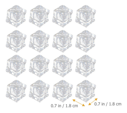 Xd Cubo De Hielo Artificial Simulado, 50 Unidades