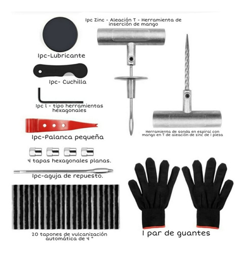 Imagen 2 de 4 de Kit Para Tapar Gomas