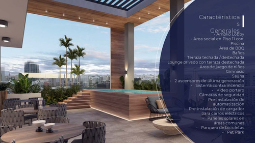 Venta Apartamento 2 Habitaciones Nuevo En Evaristo Morales! Entrega A Estrenar En Junio-julio 2025