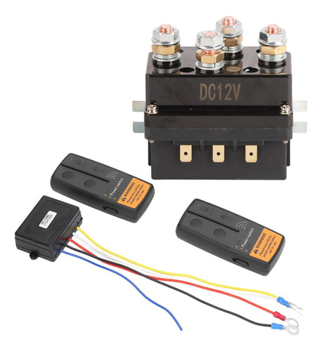 Kit De Control Remoto De Cabrestante Inalámbrico Dc 500a 12v