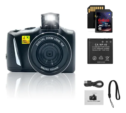 comprar Cámara Digital De Alta Resolución 4k\u002F60fps 48mp Multifunción