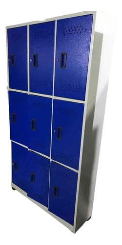 Locker Metálico De 9 Puestos