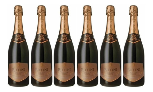 Champagne Rutini Extra Brut X 750cc Caja X 6 Botellas