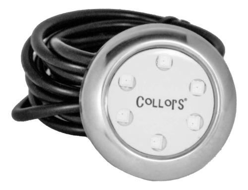 Refletor Inox Up 7,5 Cm 9w Collors Liso 1/2 - ( 21,3 Mm )