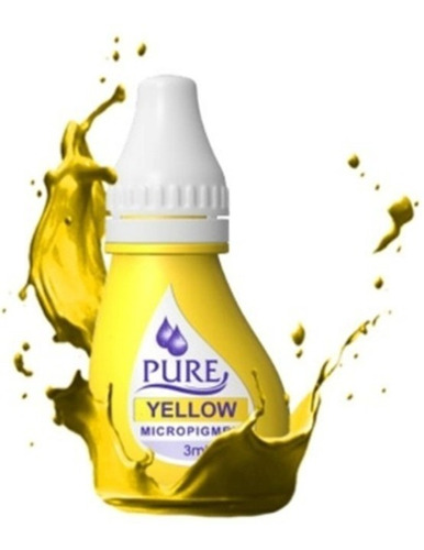 Pigmento Pure De Biotouch 3ml 1 Pza Yellow 