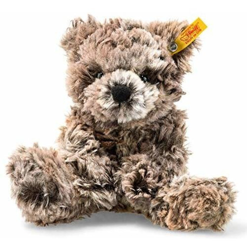 Steiff Soft Cuddly Friends, Mottled Brown Terry Teddy Jx8p5