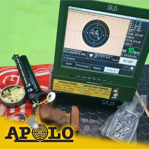 Imagen 2 de 10 de Balines Apolo Match Competicion X500 Aire Comprimido - Swat