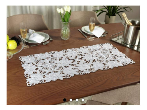 Caminho De Mesa De Renda Mesa De 6 Lugares
