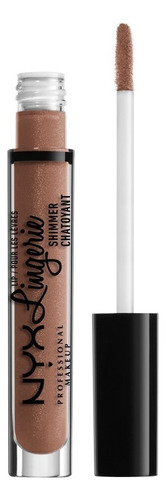 Labial Liquido Shimmer Lip Lingerie Nyx Butter Acabado Matte Color Sable