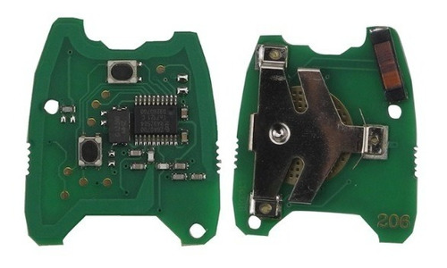 Llave Peugeot Con Chip 433 Mhz Pcf7961 Chip Transponder 