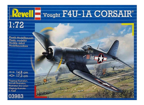 Revell Maqueta Avion F4u-1a Corsair 1/72 Supertoys