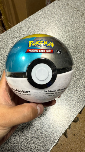Pokeball Pokebola Tin Tcg Pokemon Lata Boosters Stickers