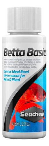 Betta Basic 60 Ml Seachem Removedor De Cloro Para Beta