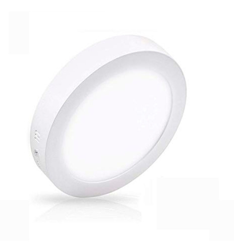 Plafon Led Superficial Redondo 12w Luz Fria /calida Sica