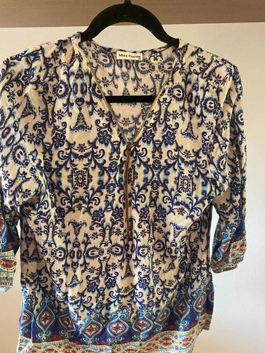 Blusa Estampada Talla Large O Grande En Perfecto Estado