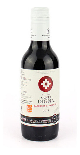 Mini Vinho Miguel Torres Santa Digna Cab.sauvignon 187ml