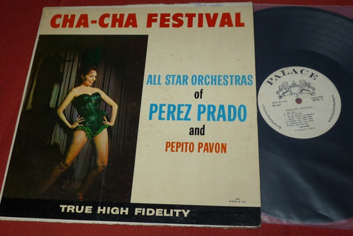 Jch- Perez Prado Y Pepito Pavon Festival De Cha Cha Cha Lp