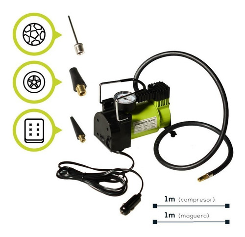 Compresor De Aire Alto Impacto Portátil 250 Psi 12v Klatter