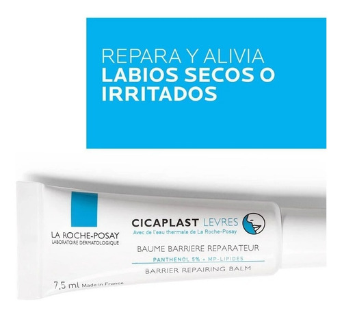 Imagen 4 de 5 de Cicaplast Bálsamo Reparador Para Labios | La Roche-p | 7,5ml
