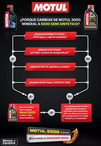 Aceites sintéticos para motor de 2 tiempos, Aceite Para Motor