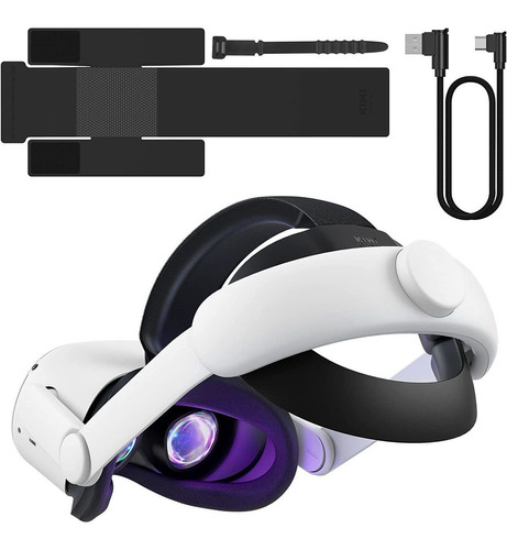 Strap Kiwi Design Con Soporte De Bateria Para Oculus Quest 2