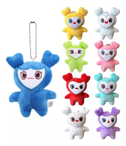 Kit 9 Peluches Llavero Twice Lovelys 10 A 12 Cm Kpop Korea