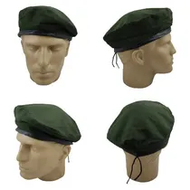 Comprar Kit 10 Boinas Tática Estilo Militar Verde Musgo Ajustável