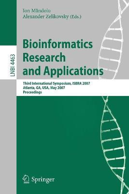 Libro Bioinformatics Research And Applications - Ion Mand...