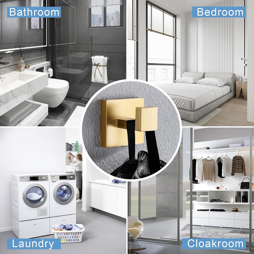 Juego De Accesorios De Baño De 7 Piezas, Juego De Toallero D