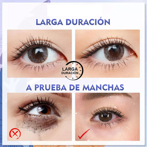 - 4d Mascara Para Pestañas Voluminizadora Impermeable