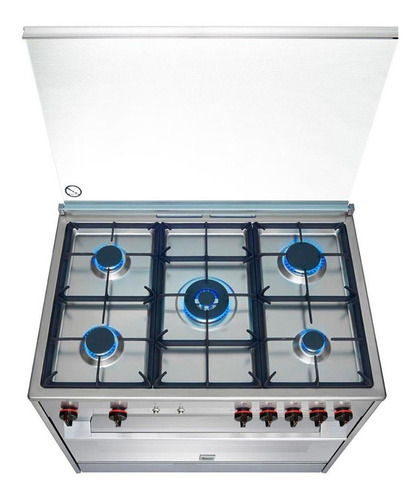Cocina TekaFS3RS965GXL color plateado con puerta con visor