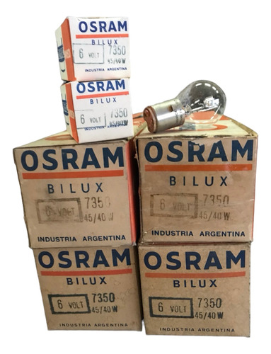 Lote De Lamparas Marca Osram 7350