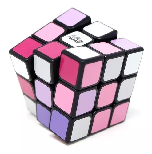 Cubo Mágico 3x3x3 Fellow Cube P&B - Cuber Brasil - Wandinha