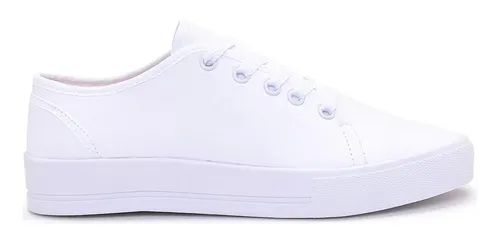 Sapatenis branco mercado best sale livre