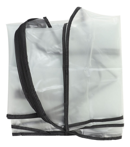 Funda Protectora Para Capucha De Lluvia, Bolsa De Pvc Transp