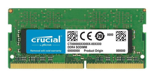 Memoria Ram Crucial 16gb Ddr4 - 2666 Mhz Ct16g4sfd8266