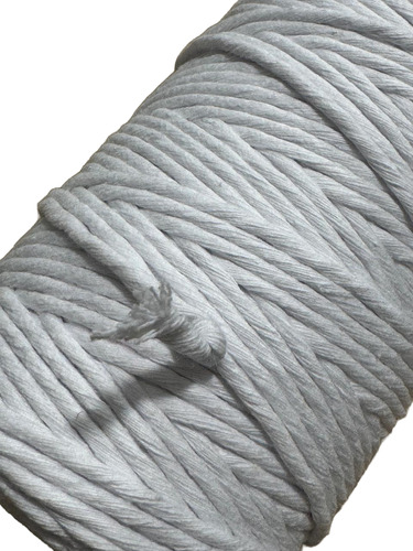 Cordon De Algodon 36 Hebras X 100 Mts Macrame Blanco