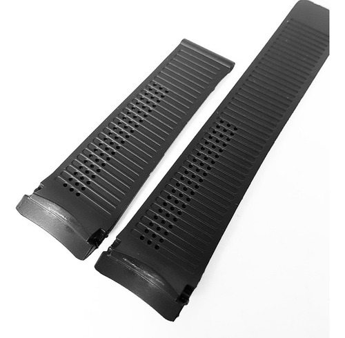 Extensible Negro 24mm Logo Horizontal Compatible Tag Heuer
