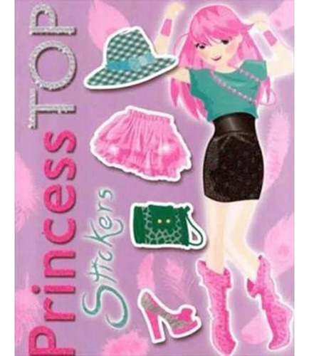 Princess Top - Stickers Lilas: Princess Top - Stickers Lilas, De Girassol. Editora Girassol Brasil Edicoes Ltda, Capa Capa Comum, Edição 1 Em Português, 2018