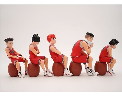 5 Unids/set Figura De Acción Slam Dunk Juguete Anime Muñeca
