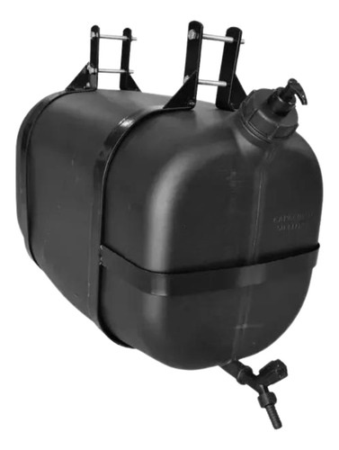 Corote De Água Para Caminhão Barrica Água 50 L Litros Preto