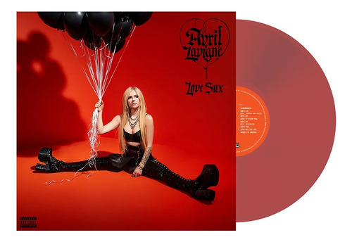 Avril Lavigne - Love Sux Vinilo Rojo Nuevo Obivinilos