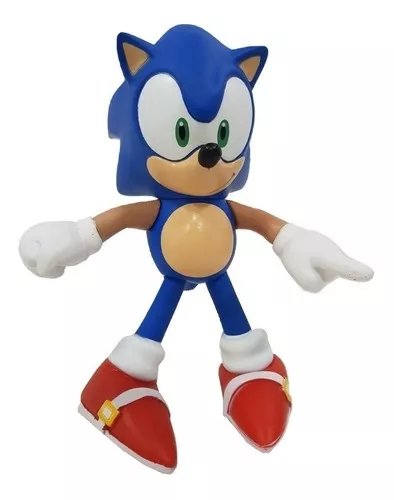 Boneco personagem sonic super promoção