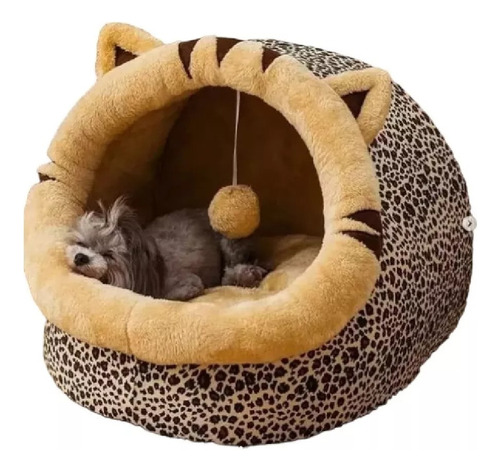 Casa Iglu Animal Print Para Mascotas Talla L