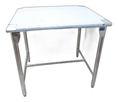 Mesa Acero Industrial Central Traba 90x70x90cm Ll. 2895 Xavi