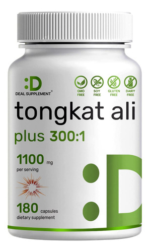 Suplemento Eagleshine Vitamins Tongkat Ali Extract 300:1 180